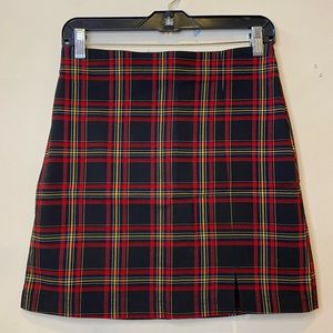 NWT Topshop Plaid Skirt